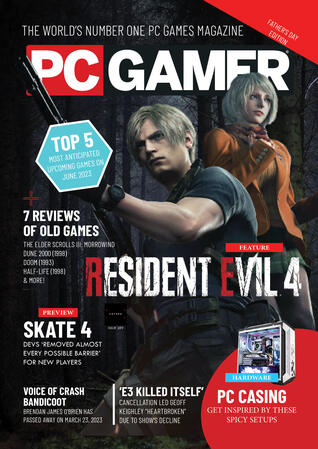 PC GAMER Mock Magazine (Typography Assignment)