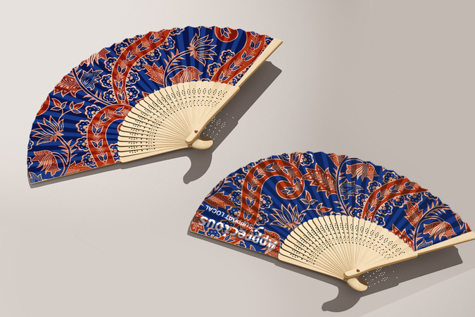 Apprecious Custom Batik Hand Fan