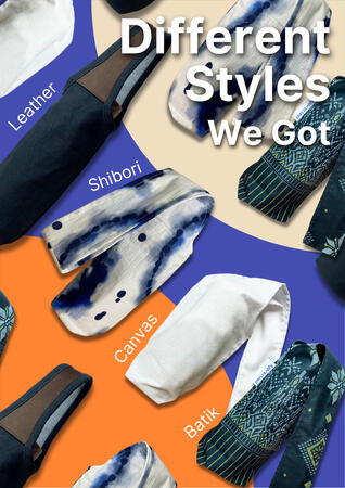 Fabric Bottle Holder Styles Flyer