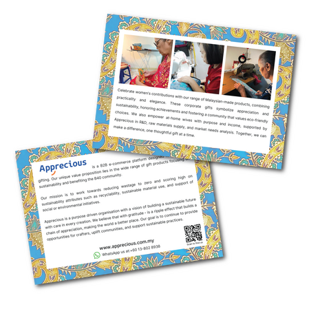 Apprecious Custom Batik Story Card