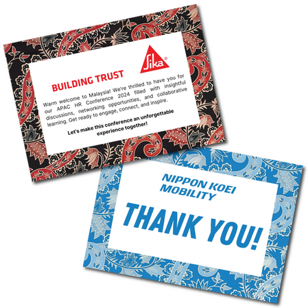 Sika & NIPPON Custom Cards