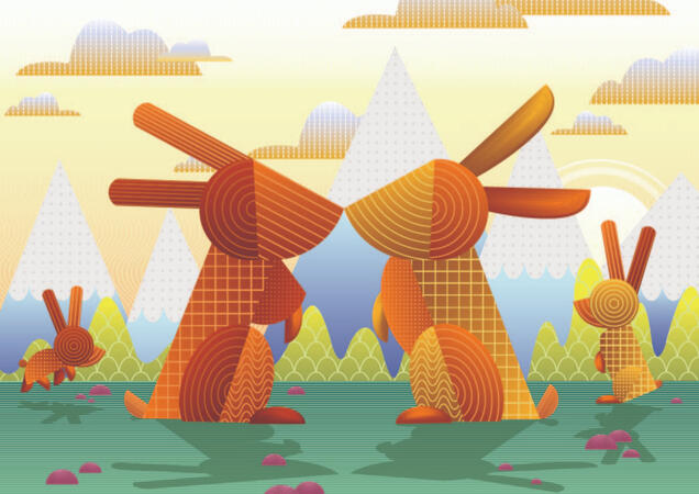 Texture Rabbits
